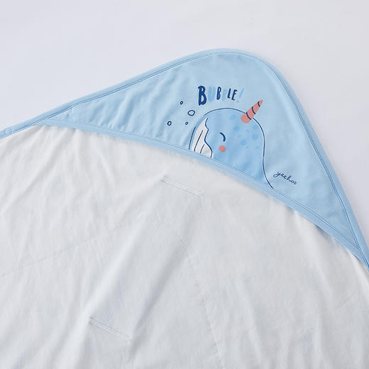 英氏婴儿抱被 男女宝新生儿春夏薄款舒适柔软抱毯YEBAJ21005A01 商品图2