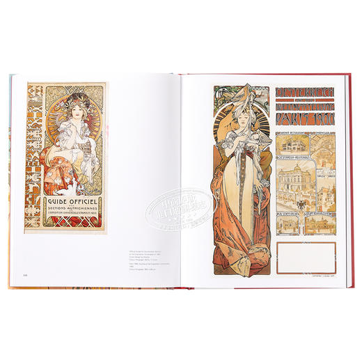 阿尔丰斯.穆夏作品集 英文原版 Alphonse Mucha  Tomoko Sato  Skira Editore 商品图6