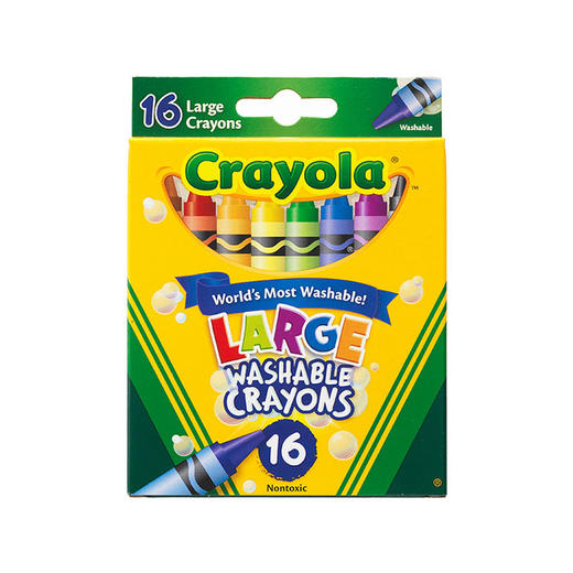 绘儿乐16色可水洗大蜡笔52-3281 商品图0