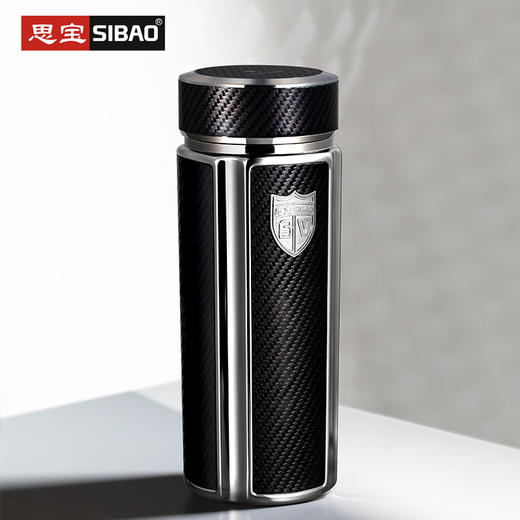 思宝方舟C7/c8真空保温杯304不锈钢商务礼盒装办公男女泡茶杯 商品图2