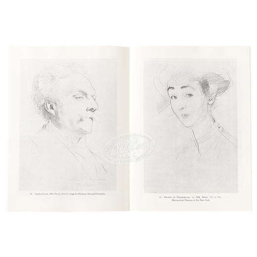 【中商原版】Sargent Portrait Drawings 进口艺术 萨金特的42幅肖像画 商品图5