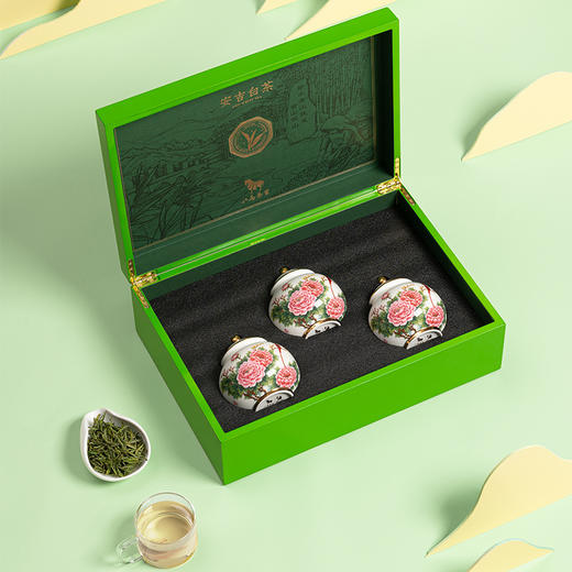 2021新茶八马茶业春茶绿茶八马吉品安吉白茶6g盒