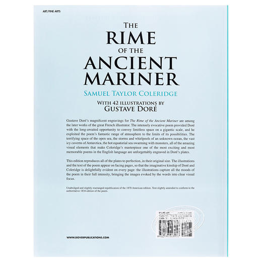 预售 【中商原版】The Rime of the Ancient Mariner 进口艺术 多雷插画集 古舟子咏 商品图1