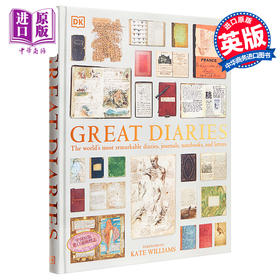 预售 【中商原版】DK伟大的日记 英文原版 DK-Great Diaries: The world’s greatest diaries, notebooks, and letters reveale