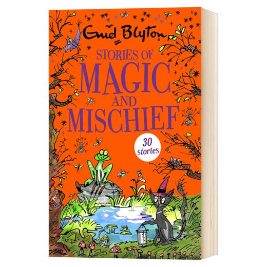 伊妮德布莱顿魔法故事集 英文原版 Enid Blyton Stories of Magic and Mischief 儿童英语桥梁章节书 30个故事 JK罗琳童年枕边书 商品图0