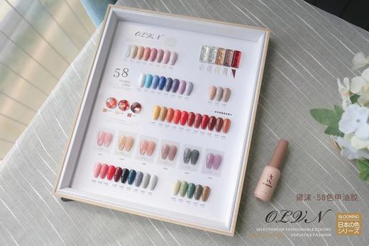 黛沫58色日式甲油胶 商品图0