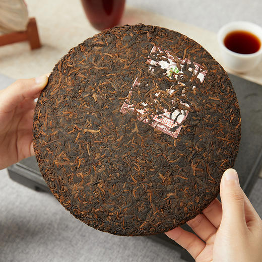 傣叶丨象山七子饼 甲级熟普 普洱熟茶 2015年原料 357g 商品图1