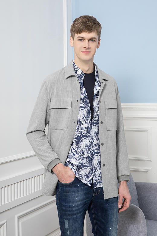 callisto微泡弹力风衣  SQFES033Y LG 商品图2