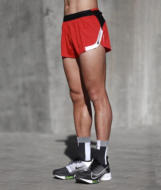  BODYWIT(身体智慧） 男"赤乌"PRO 1.5寸马拉松短裤 商品图10