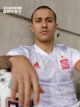 ADIDAS阿迪达斯欧洲杯西班牙客场球迷版足球比赛服EH6514