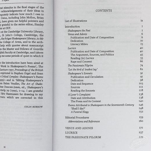 预售 【中商原版】莎士比亚：十四行诗和诗歌 完整版 英文原版 The Oxford Shakespeare: The Complete Sonnets and Poems 商品图6