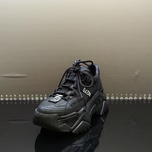 LFGJ 2251 春季潮流休闲数字超轻厚底老爹鞋 商品图6