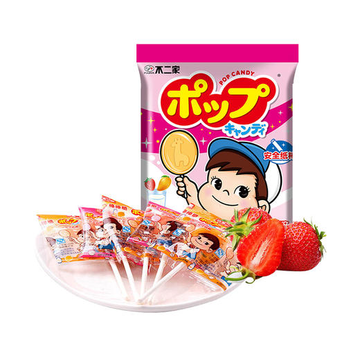 不二家棒棒糖草莓+芒果116g 商品图0