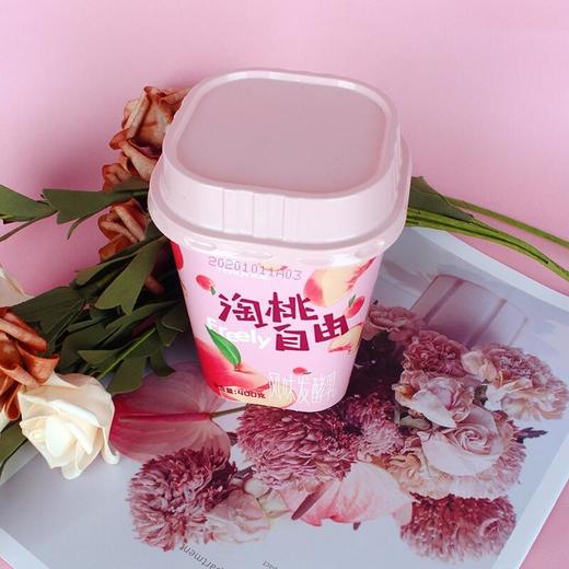 天润淘桃自由酸奶400g 商品图4