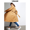 VIMAGE纬漫纪品牌女装春季新款通勤经典大气百搭显瘦风衣外套VA2104113 商品缩略图1