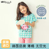 萝卜仙子（5分袖薄棉）unifriend夏季新童装套装儿童内衣短袖睡衣宝宝家居服卡通薄棉A类 商品缩略图0