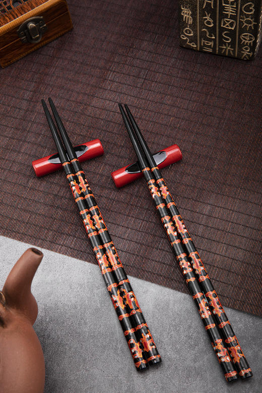 五双五架惊艳绝伦高端送礼家用筷子203 商品图10