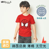 红色蜘蛛侠（5分袖薄棉）unifriend夏季新童装套装儿童内衣短袖睡衣宝宝家居服卡通薄棉A类 商品缩略图0