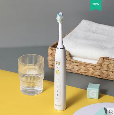 杯具熊电动牙刷女情侣套装男学生党成人款充电式超全自动声波软毛 商品图0