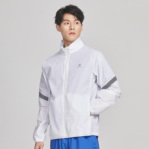 卡尔美运动外套春秋新款男士梭织茄克透气开衫训练上衣 商品图1