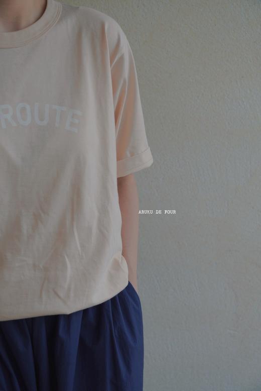 ARMEN黑浅粉T恤 商品图6