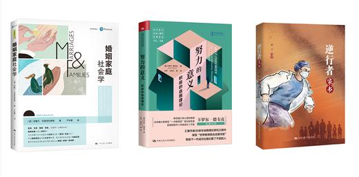 3本套装：婚姻家庭社会学（第八版）+努力的意义+逆行者家书 商品图0