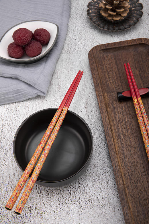 五双五架惊艳绝伦高端送礼家用筷子200 商品图10