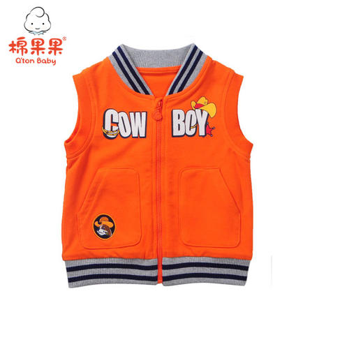 棉果果春秋款男童马夹M112171218086 商品图0