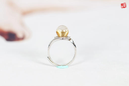 [ 花火鎏金 ] 金发晶戒指 | 新年有新意，喜至福至，财源广进~ 商品图1