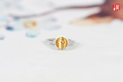 [ 花火鎏金 ] 金发晶戒指 | 新年有新意，喜至福至，财源广进~ 商品图3