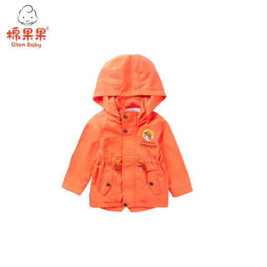 棉果果春秋款男童风衣外套M112130218080 商品图0
