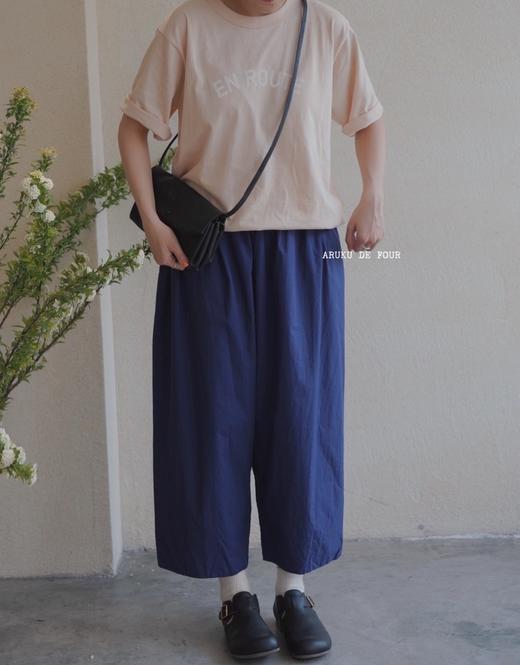 ARMEN黑浅粉T恤 商品图8