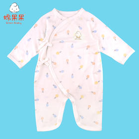 棉果果夏季新品内衣男童女童莫代尔蝴蝶连体衣连身衣哈衣M201726421226