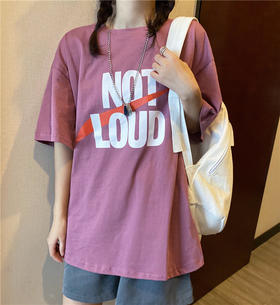 宽松上衣原宿bf风夏季2022新款ins半袖上衣服潮七夕情人节