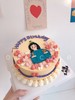 爱心女生手举数字手绘蛋糕（两色）-低糖处理无添加 商品缩略图3