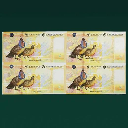 【南昌印钞】武夷山纪念券（四连体） 商品图2