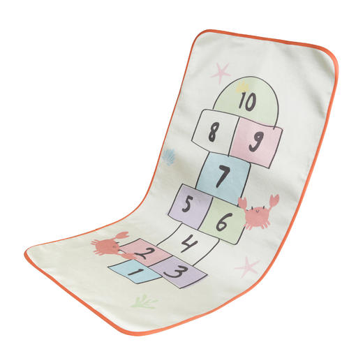 【清仓】怡比清凉夏日冰丝凉席HY21SUC024黄红120*65cm 商品图3