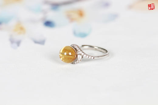 [ 花火鎏金 ] 金发晶戒指 | 新年有新意，喜至福至，财源广进~ 商品图2