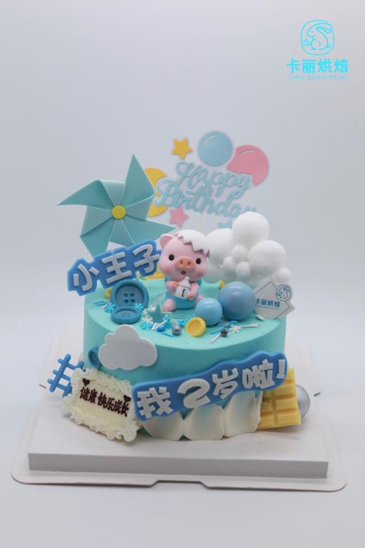 小猪猪男宝宝蛋糕 商品图0