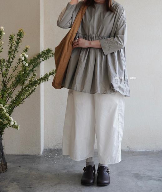 （g）卡其/白/黑 阔腿裤 商品图8