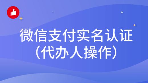 有赞微商城-【微信支付实名认证】教程（代办人操作） 商品图0