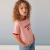 【纯棉撞色印花T恤】夏季新品女童薄款T恤圆领撞色短袖上衣 商品缩略图2