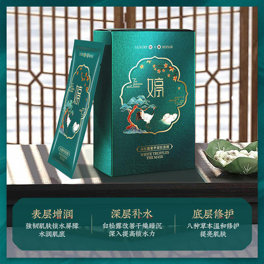 特惠【控油补水面膜】温婷熬夜面膜女学生党提亮修复脸部紧致收缩毛孔每盒10片 商品图0