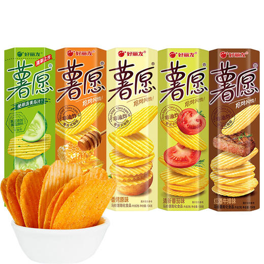 好丽友薯愿焙烤薯片104g 商品图0