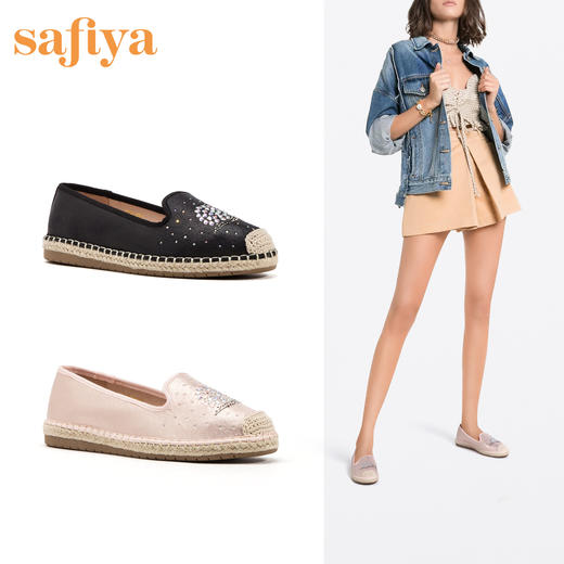 商场同款 | Safiya索菲娅浅口平底圆头渔夫鞋女2019春秋单鞋SF91111053 商品图1