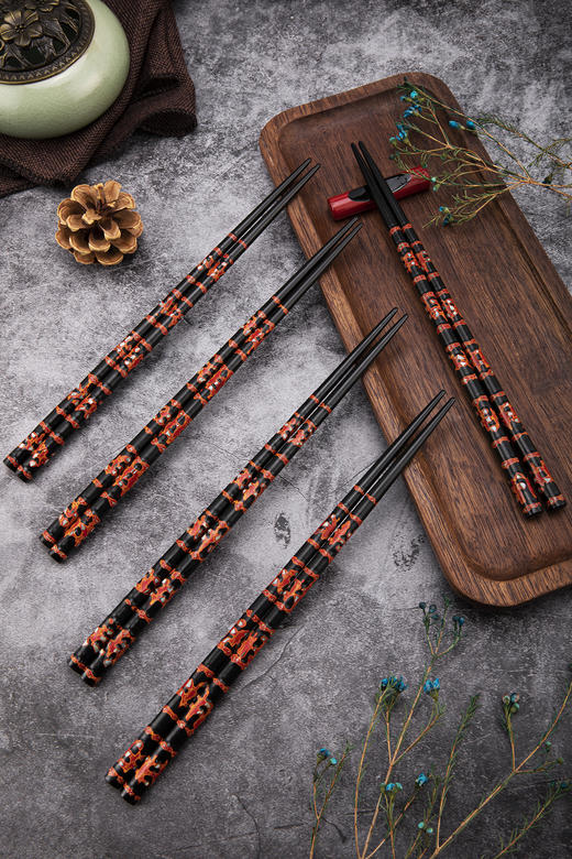 五双五架惊艳绝伦高端送礼家用筷子203 商品图9