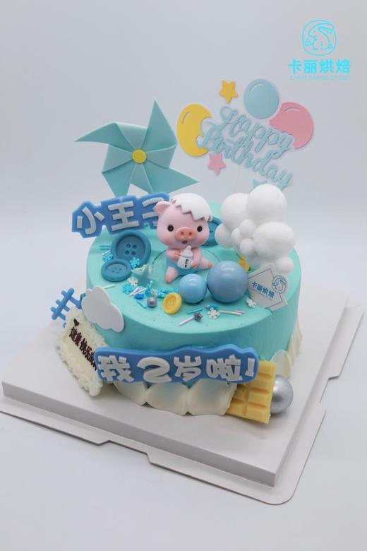 小猪猪男宝宝蛋糕 商品图1