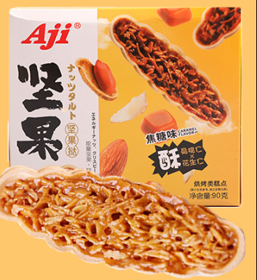 Aj坚果挞 咖啡味 90g