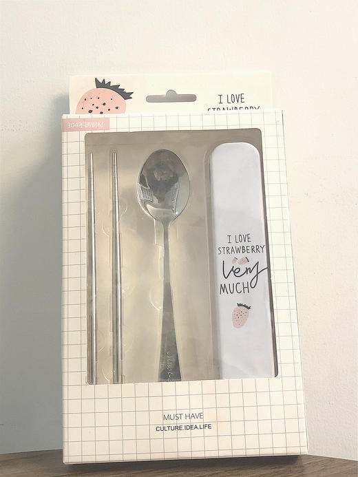 304不锈钢餐具两件套 商品图0