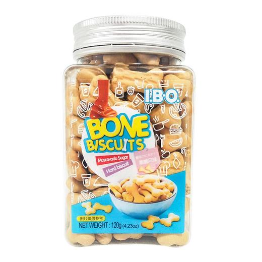 IBO黑糖味骨头造型饼干 120g 商品图0